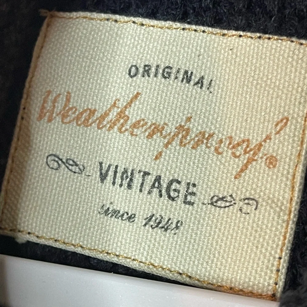 WEATHERPROOF VINTAGE Men's M Crew Neck Gray long Sleeve Sweater